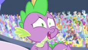 S04E24 Spike patrzy na trybuny z przerażeniem.png