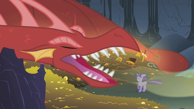 File:Dragon yawning at Twilight S1E07.png