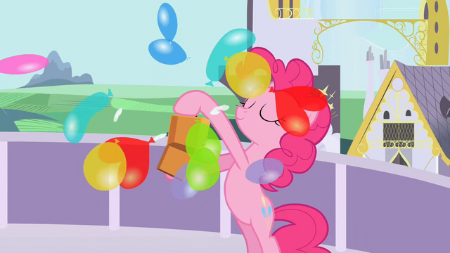 File:Pinkie Pie releasing the balloons S02E09.png