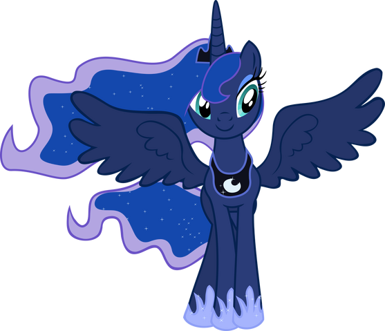File:FANMADE Princess Luna transparent.png