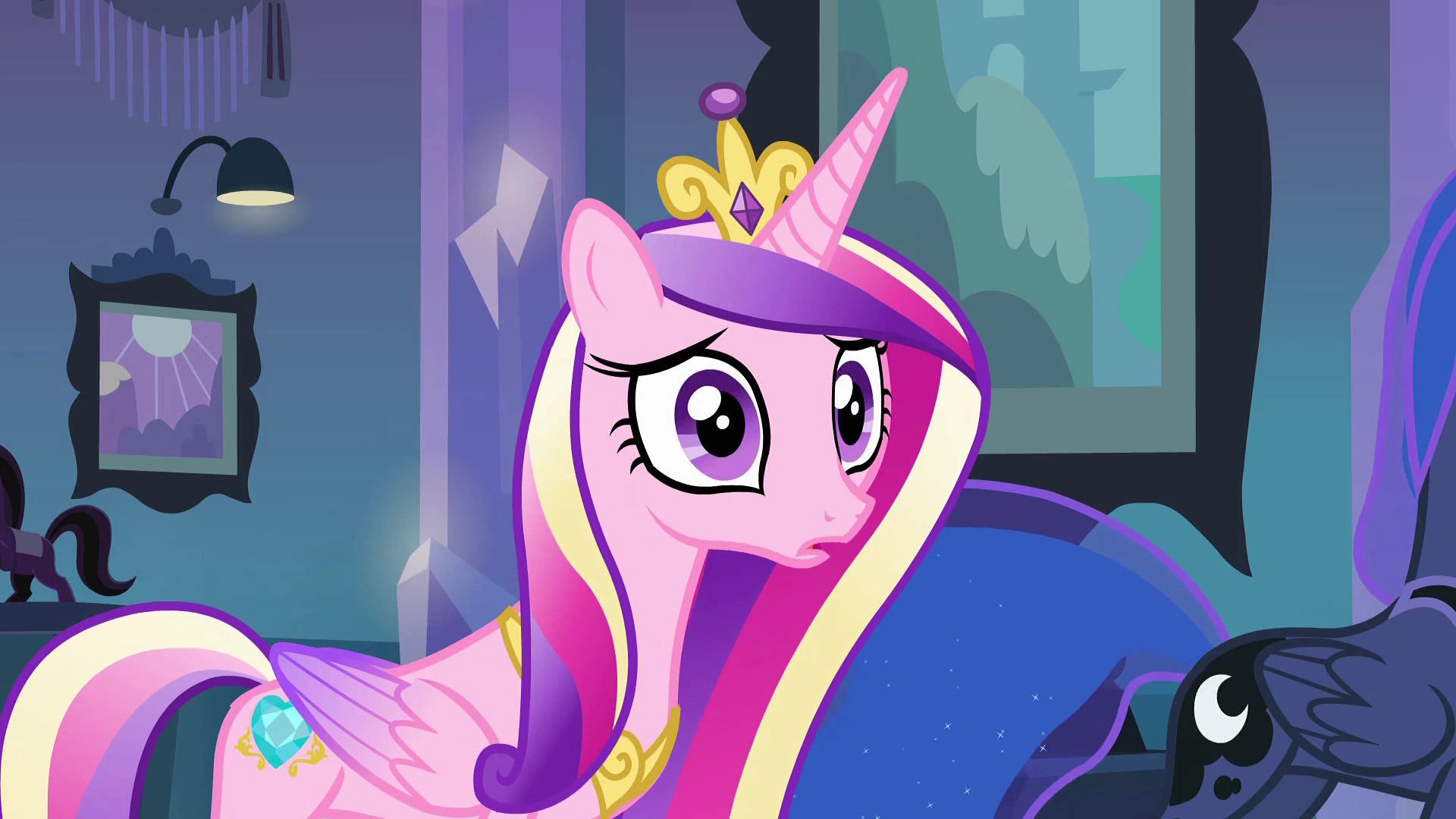 Image - Princess Cadance leaning towards Twilight EG.png | My Little