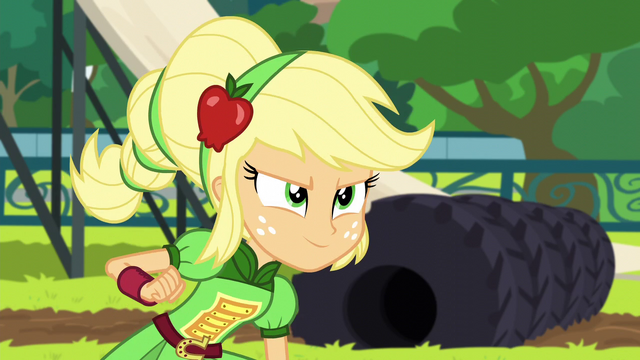 File:Applejack ready to compete EG3.png