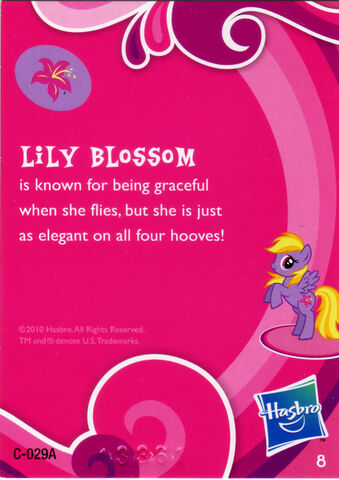 File:Wave 1 Lily Blossom collector card back.jpg