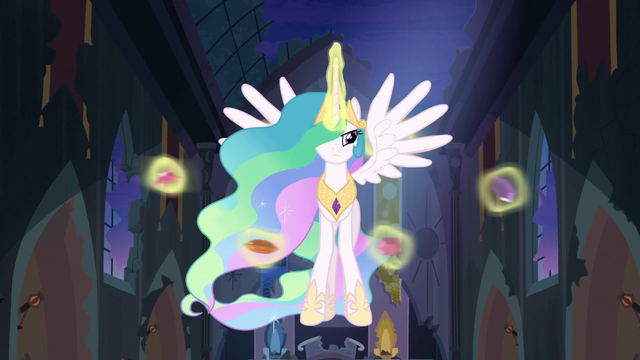 File:Elements spin around Princess Celestia S4E02.png