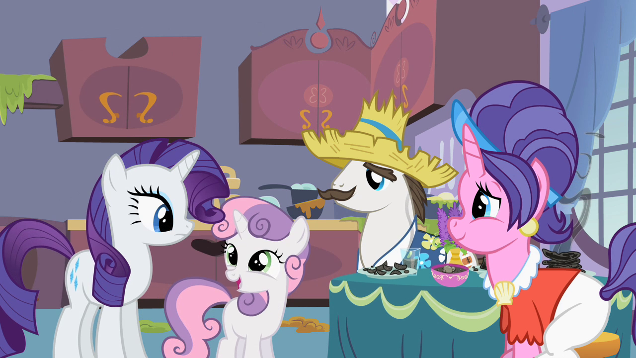 Image - Rarity, Sweetie Belle and their parents S2E05.png 