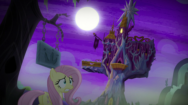 File:Fluttershy approaching the castle S5E21.png