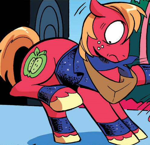 File:Comic issue 10 Big McIntosh backup dancer outfit.png