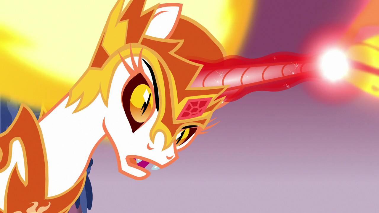 My Little Pony La Jument Brise Jour Image - Daybreaker surprised by Celestia's defiance S7E10.png | My