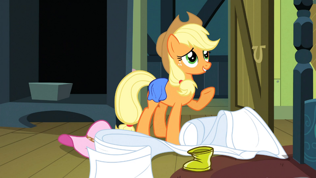 File:Applejack 'You already have something in common' S3E4.png