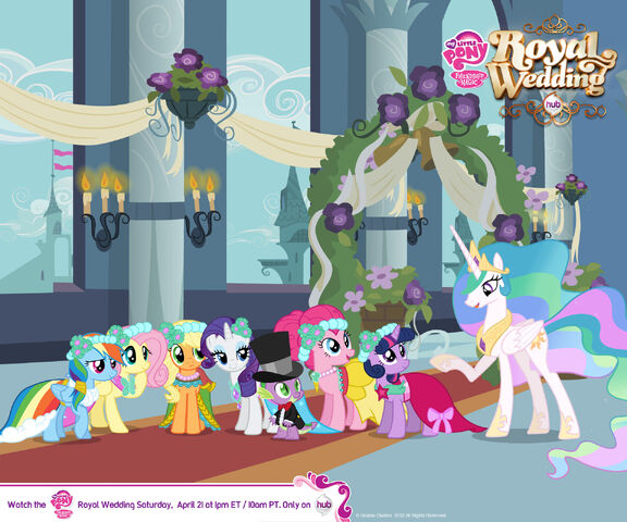 File:Canterlot Wedding Wallpaper 4.jpg