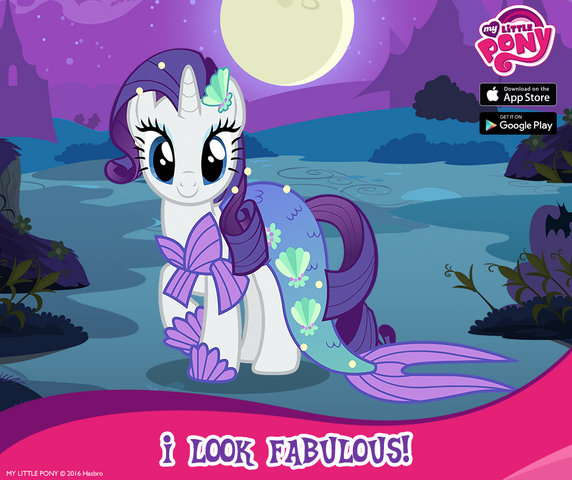 File:Rarity Nightmare Night promotion MLP mobile game.png