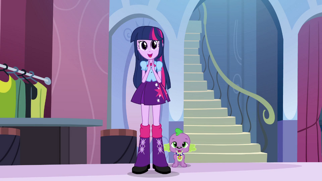 File:Twilight admiring her friends' new fashion EG.png