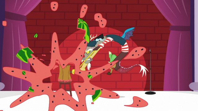 File:Discord smashes a watermelon S5E7.png
