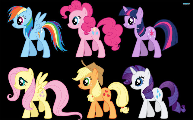 File:FANMADE Mane Six.jpg