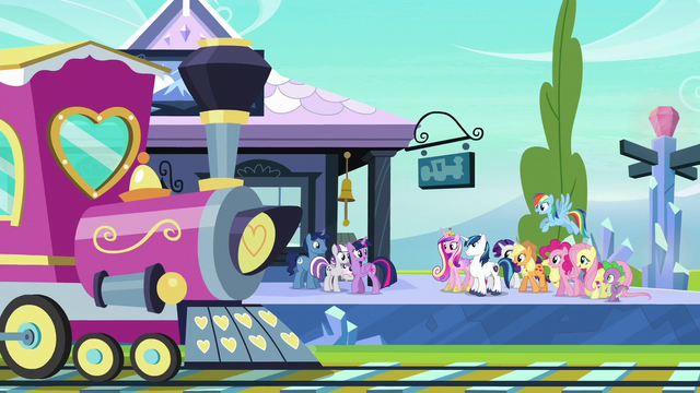 File:The main cast walking to the train S6E2.png