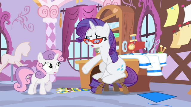 File:Rarity "I'm behind as it is!" S4E19.png