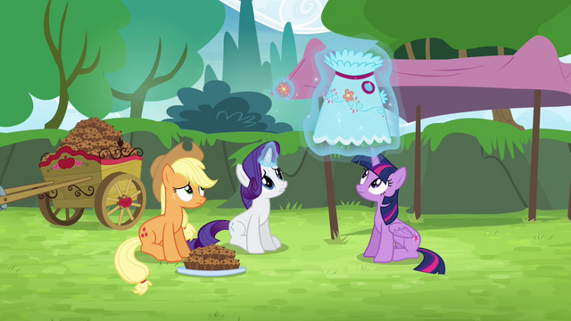 File:Rarity levitating dress S4E10.png