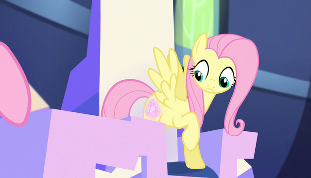 File:Fluttershy's cutie mark glows S5E01.png