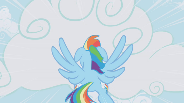 File:Rainbow Dash flying through the clouds S1E06.png