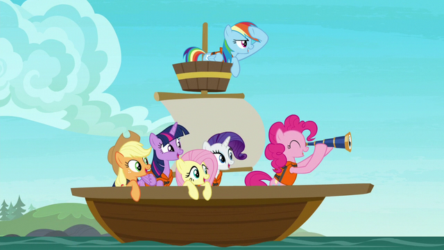 File:Mane Six on a small sailboat S7E2.png