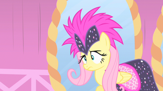 File:Fluttershy almost cross eyed S1E20.png