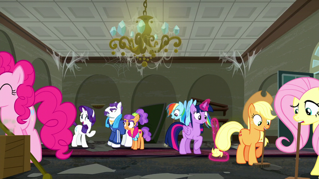 File:Rarity "I'm dreadfully busy preparing for tonight's grand opening" S6E9.png