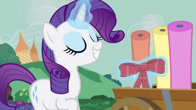 File:Rarity adding ribbon S3E8.png