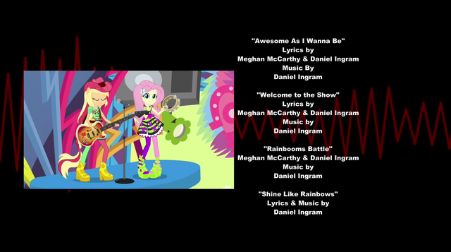 File:AJ and Fluttershy performing Shine Like Rainbows EG2.png