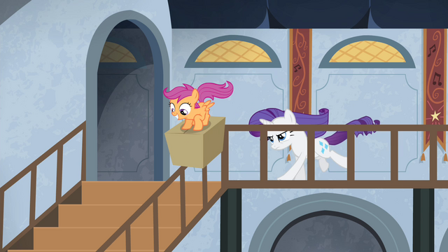File:Scootaloo sliding down the stairs S4E19.png