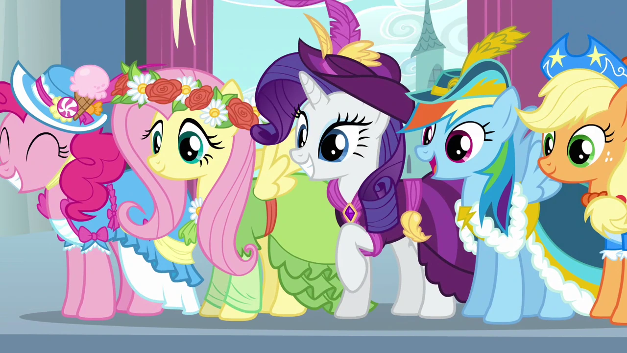 Image - Main 5 in coronation attire S03E13.png  My Little 