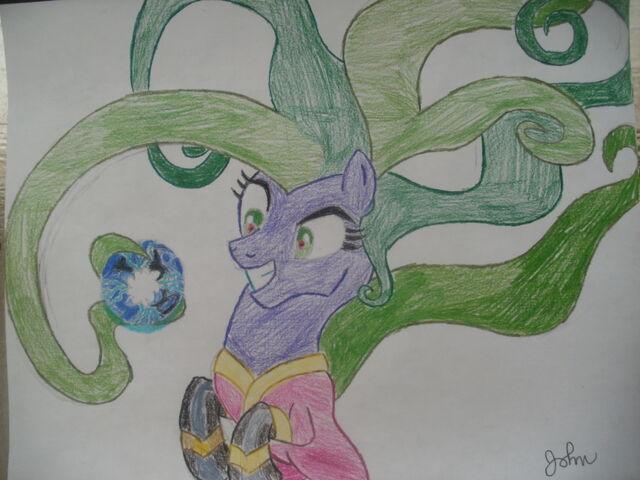File:FANMADE Mane-iac drawing.jpg