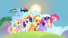 Mane six on friendship retreat S7E2