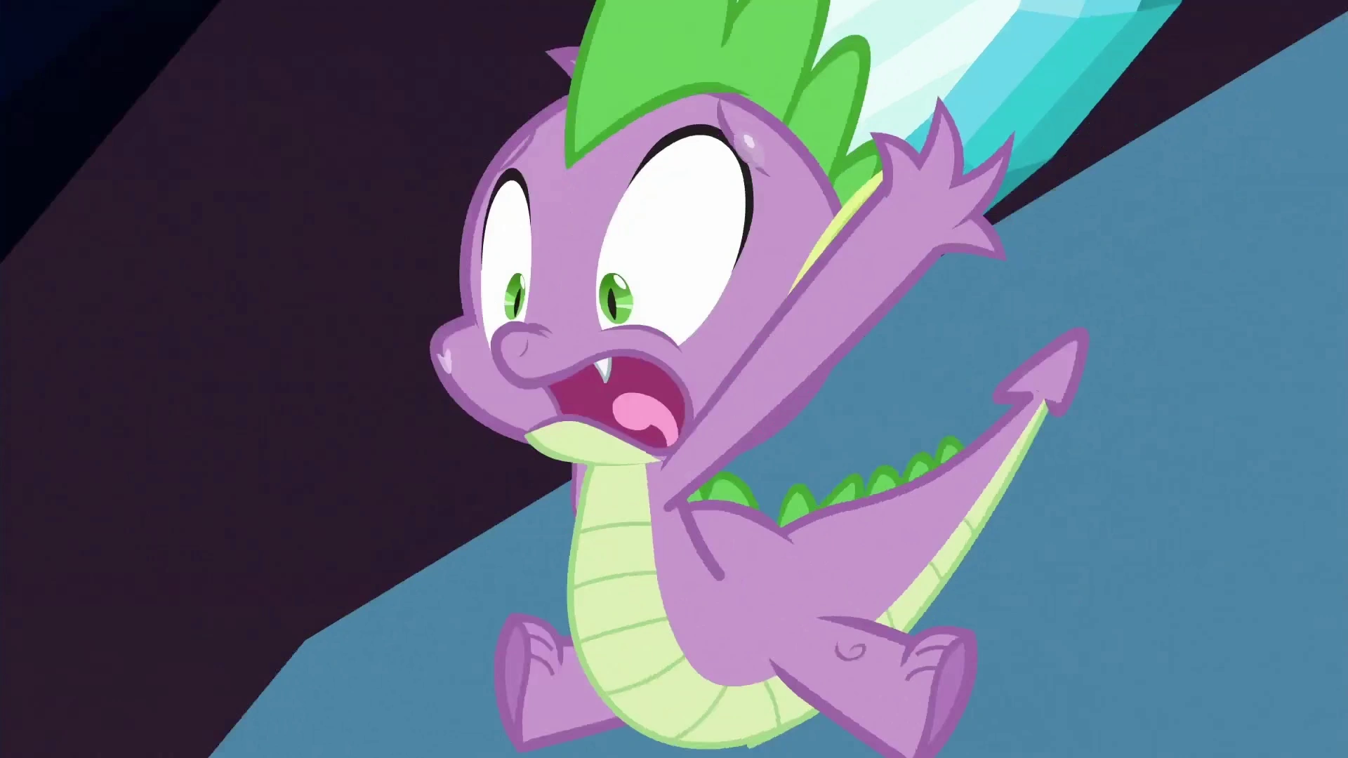 Image - Spike running with Crystal Heart S3E2.png  My 