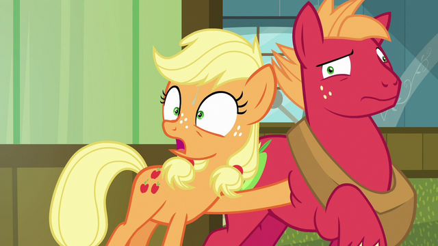 File:Young Applejack "might be contagious!" S6E23.png