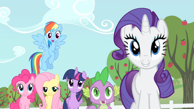File:Applejack's friends amazed S4E07.png