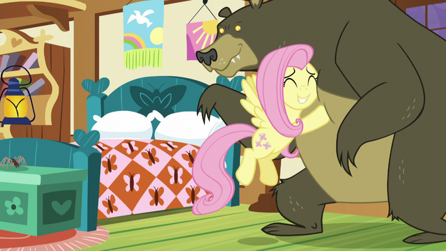 File:Fluttershy thanking Harry S5E21.png