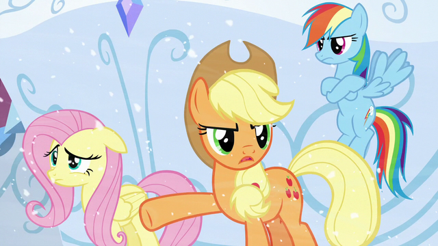 File:AJ "That's what we've been tryin' to tell you!" S6E2.png