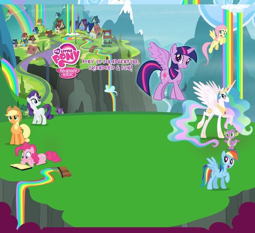 File:Rainbow waterfalls village.jpg