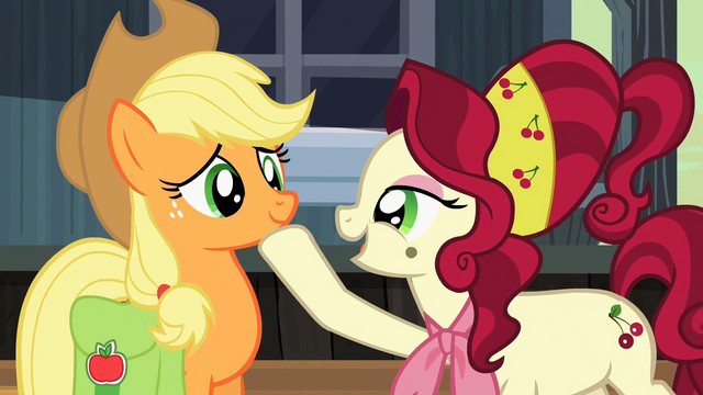 File:Jubilee complements Applejack S2E14.png
