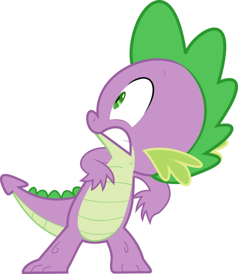 Image - Spike scared by TwilightPoint.png | My Little Pony Fan Labor