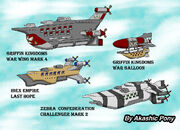 Akashic pony airship fleet by kashchung-d67quhb