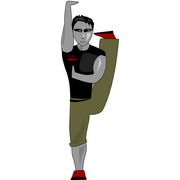 Side stretchkick