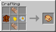 Crafting Egg 'n' BaconSandwich