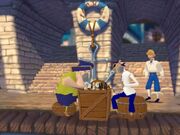 Lucre Town steps