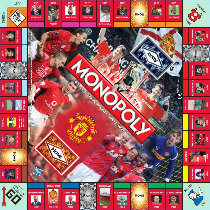 Manchester United F.C. Edition Monopoly Wiki FANDOM powered by Wikia