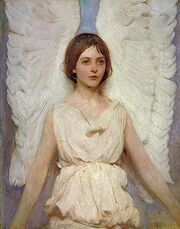 Angel painting