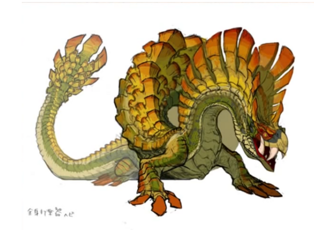 File:MH4U-Najarala Concept Art 001.png