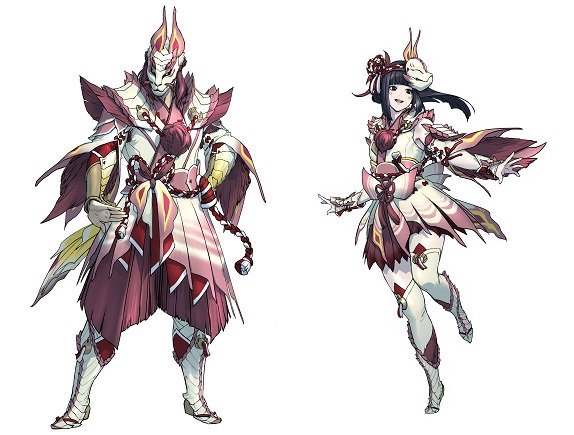 Image - MHGen-Mizutsune Armor (Gunner) Concept Art 001.jpg | Monster ...