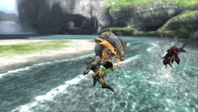 File:MHP3-Arzuros Screenshot 001.png