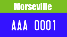 MorsevilleLicensePlate-1